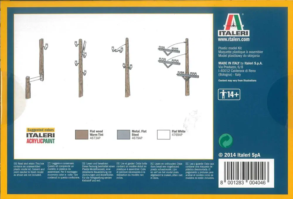 TELEGRAPH POLES (Italeri 1:35)
