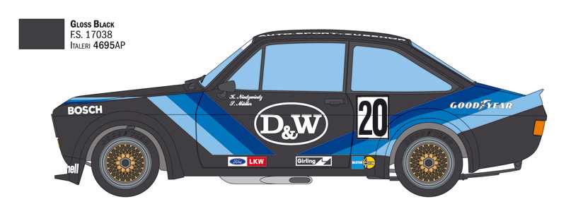 Ford Escort Zakspeed Gr. 2 (Italeri 1:24)