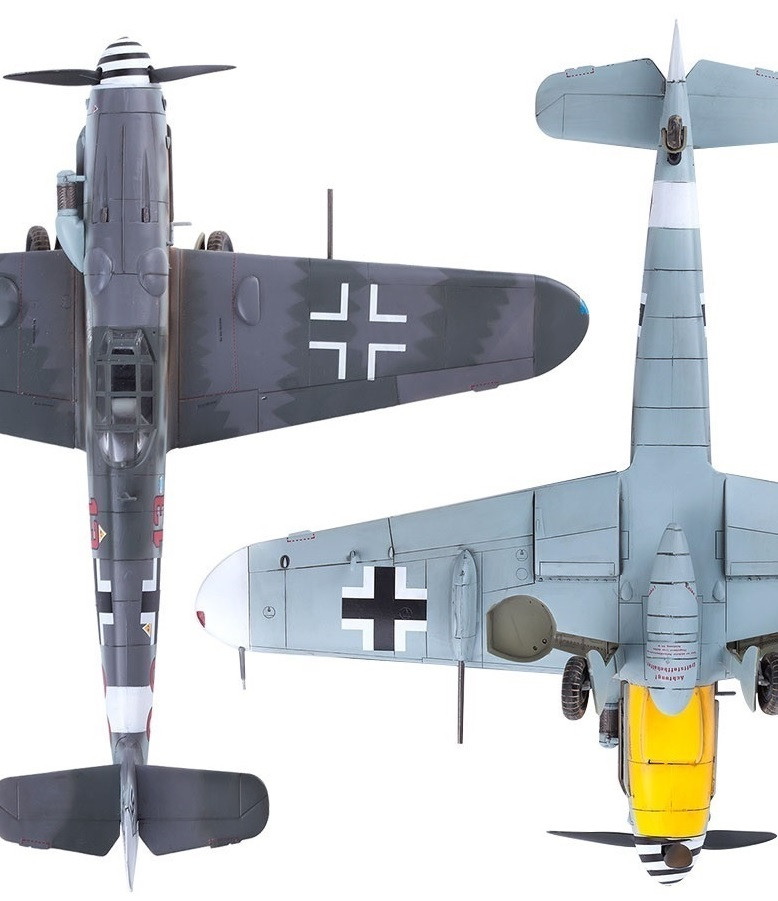 Messerschmitt Bf109G-6/G-2 "JG 27" (1:48)