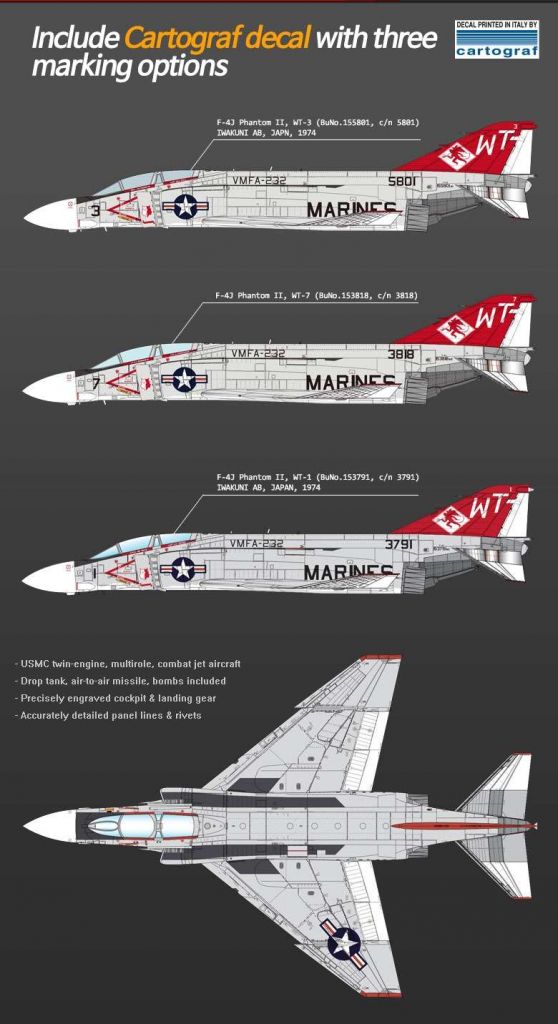 F-4J USMC "VMFA-232 Red Devils" (Academy 1:72)