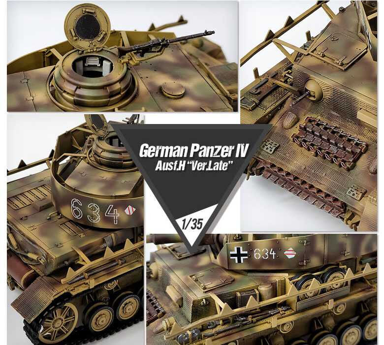 Panzer IV Ausf.H Ver.Late (Academy 1:35)