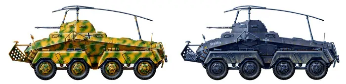 Sd.Kfz.232 Africa Corps (Tamiya 1:35)