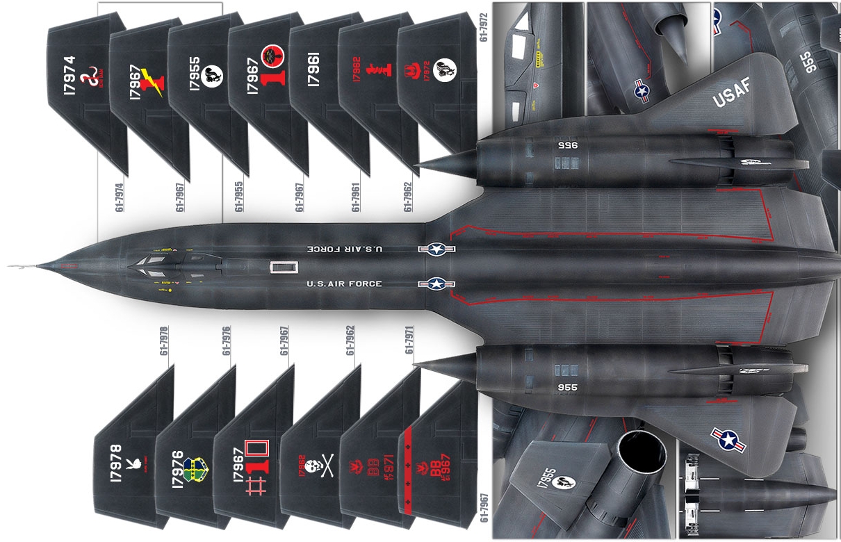 SR-71 BLACKBIRD (Academy 1:72)