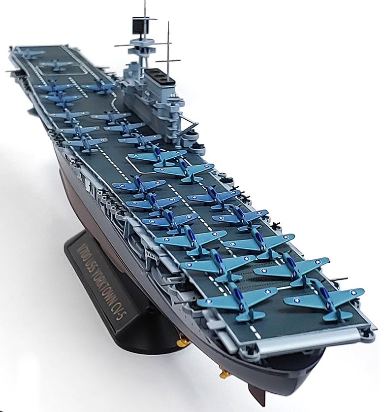 USS Yorktown CV-5"Battle of Midway" (Academy 1:700)