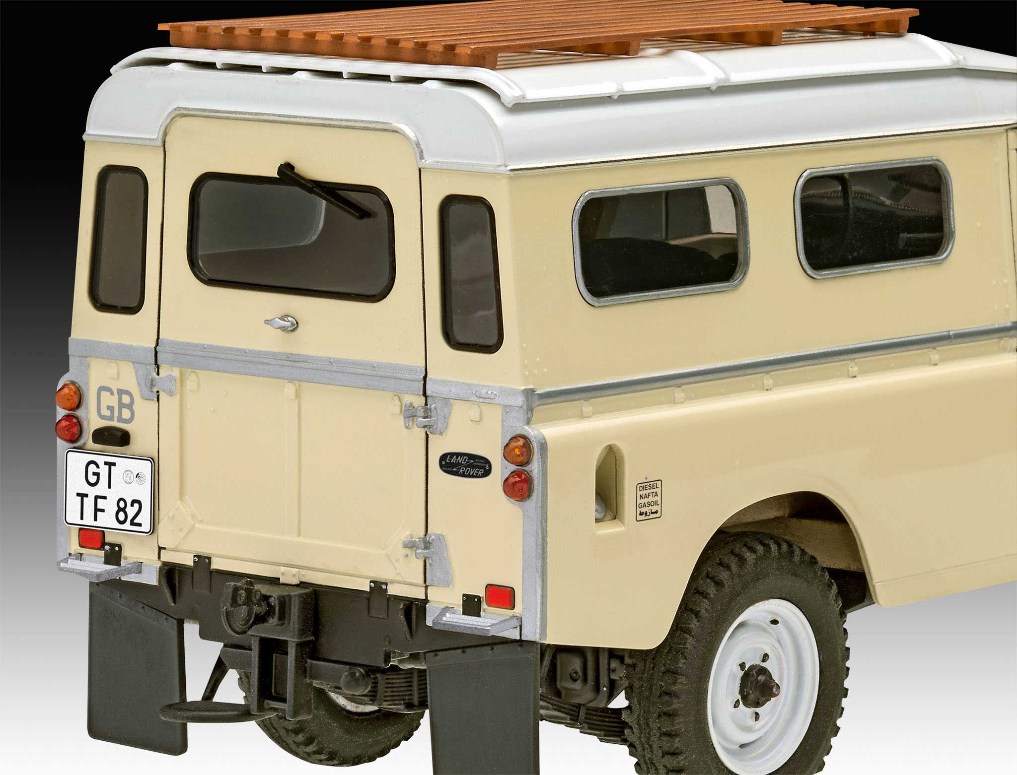 Land Rover Series III LWB (commercial) (Revell 1:24)