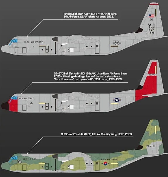 C-130J-30 Super Hercules (Academy 1:144)