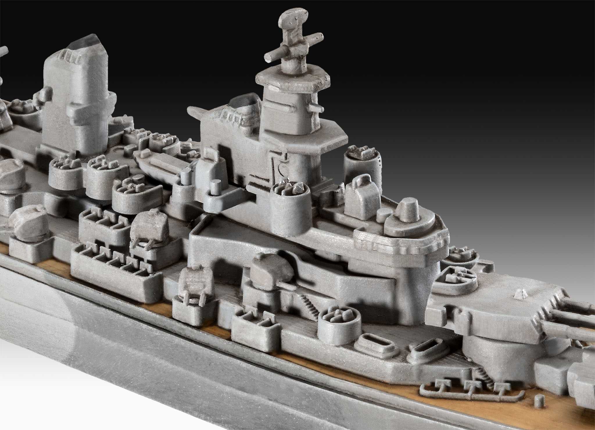 Set - Battleship USS New Jersey (Revell 1:1200)