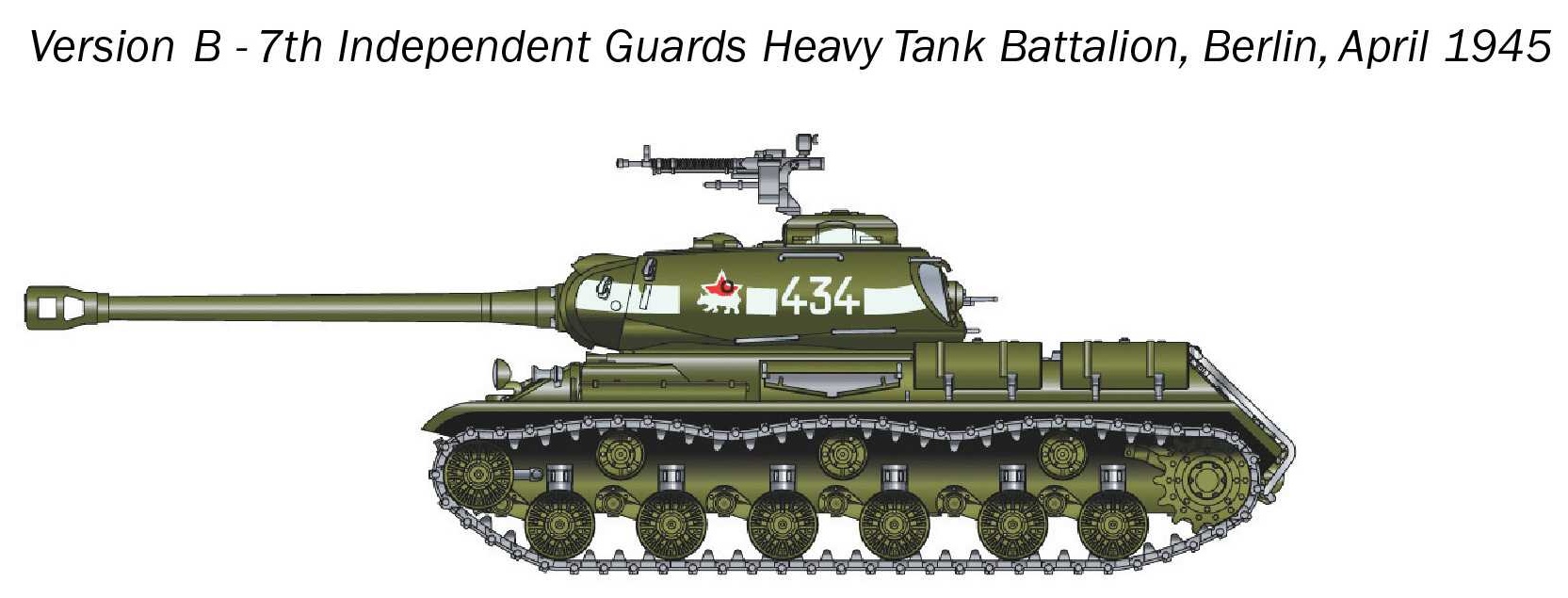 Tank JS-2 (Italeri 1:56)