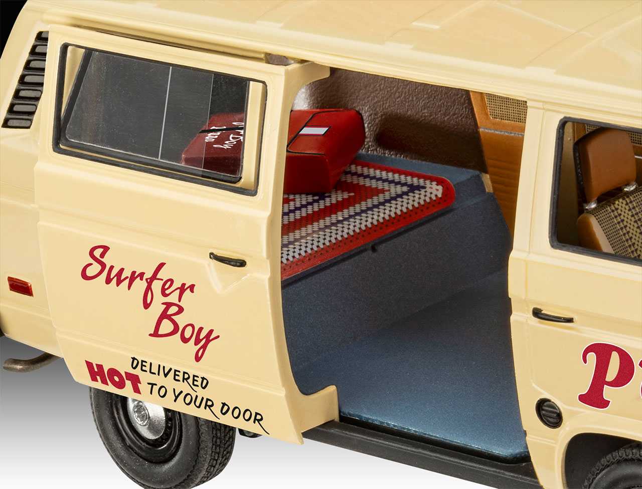 STRANGER THINGS auto VW T3 Bus "Surfer Boy" (Revell 1:25)