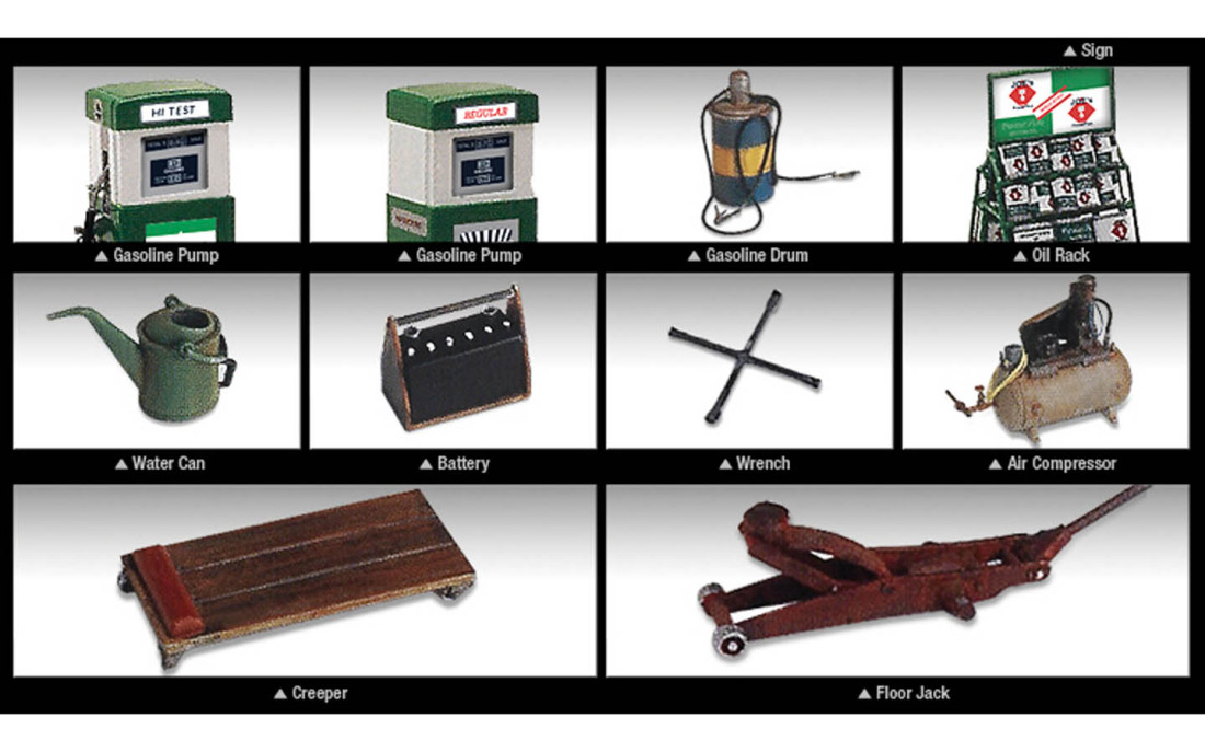 Joe's Power Plus Gas Service Station 1:24