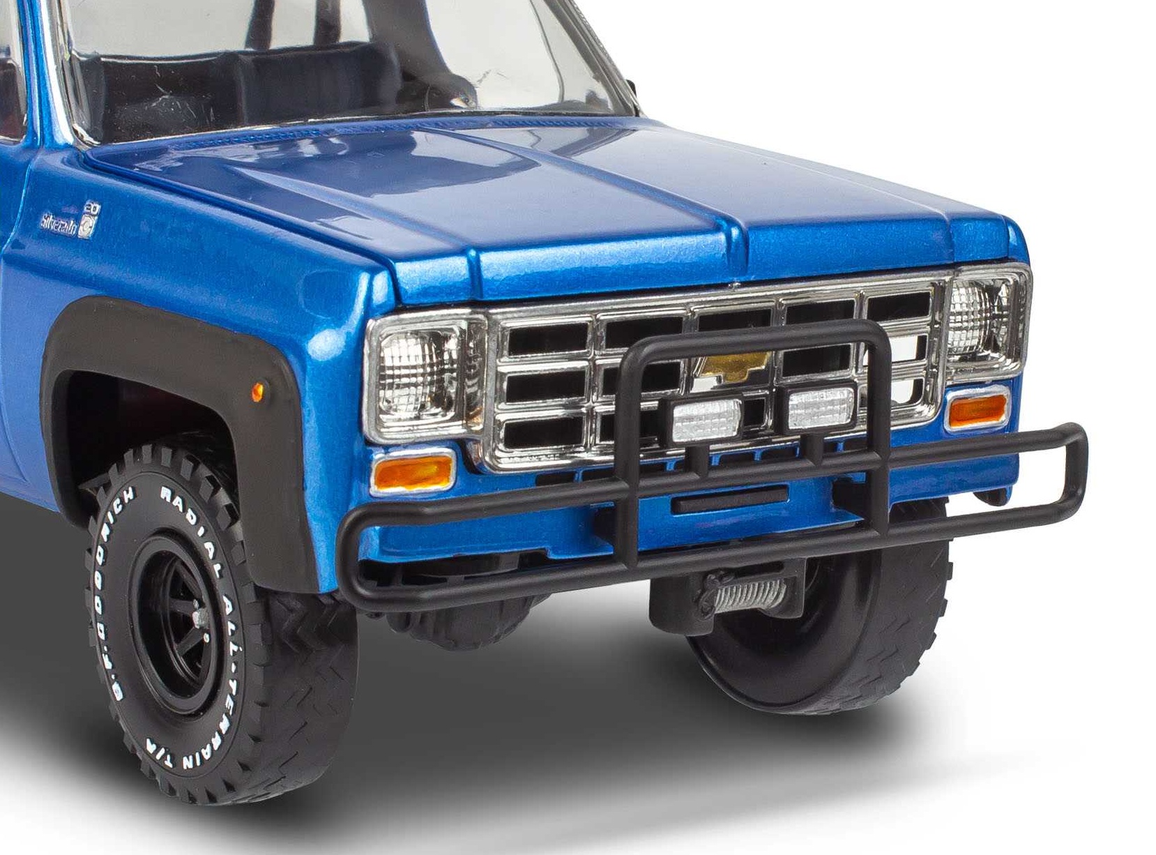 78 Chevy 4x4 Pickup with Go-kart (1:25)