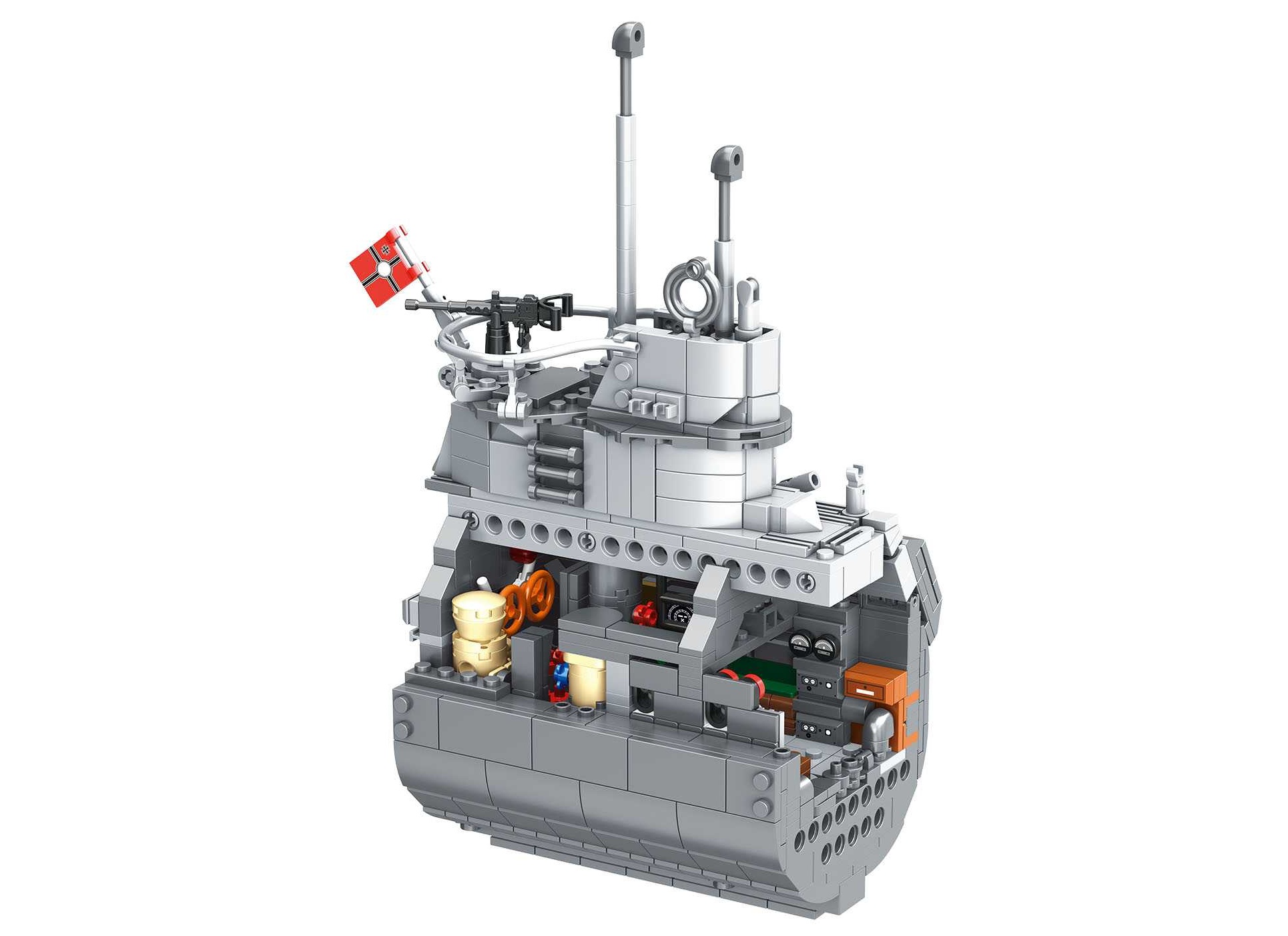 Brick System REVELL - German Submarine U-96 (1:56)