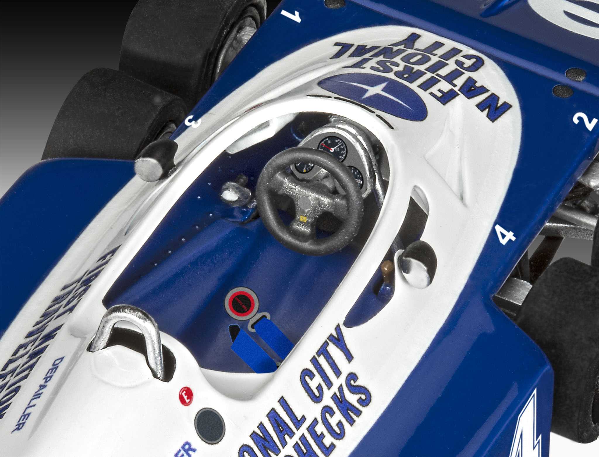 Starter Kit - Tyrell P34/2 6-Wheeler (1:32)