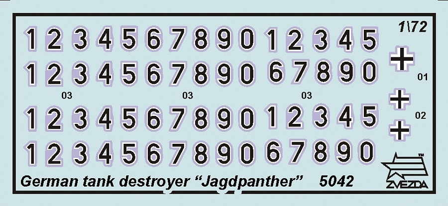 Snap Kit Jagdpanther (Zvezda 1:72)