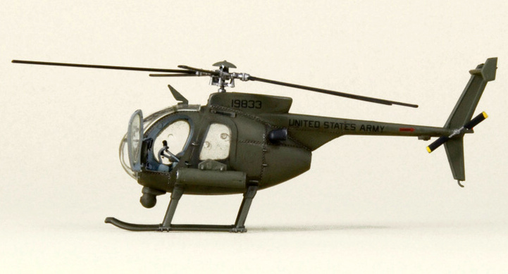Vrtulník AH-6 NIGHT FOX (Italeri 1:72)