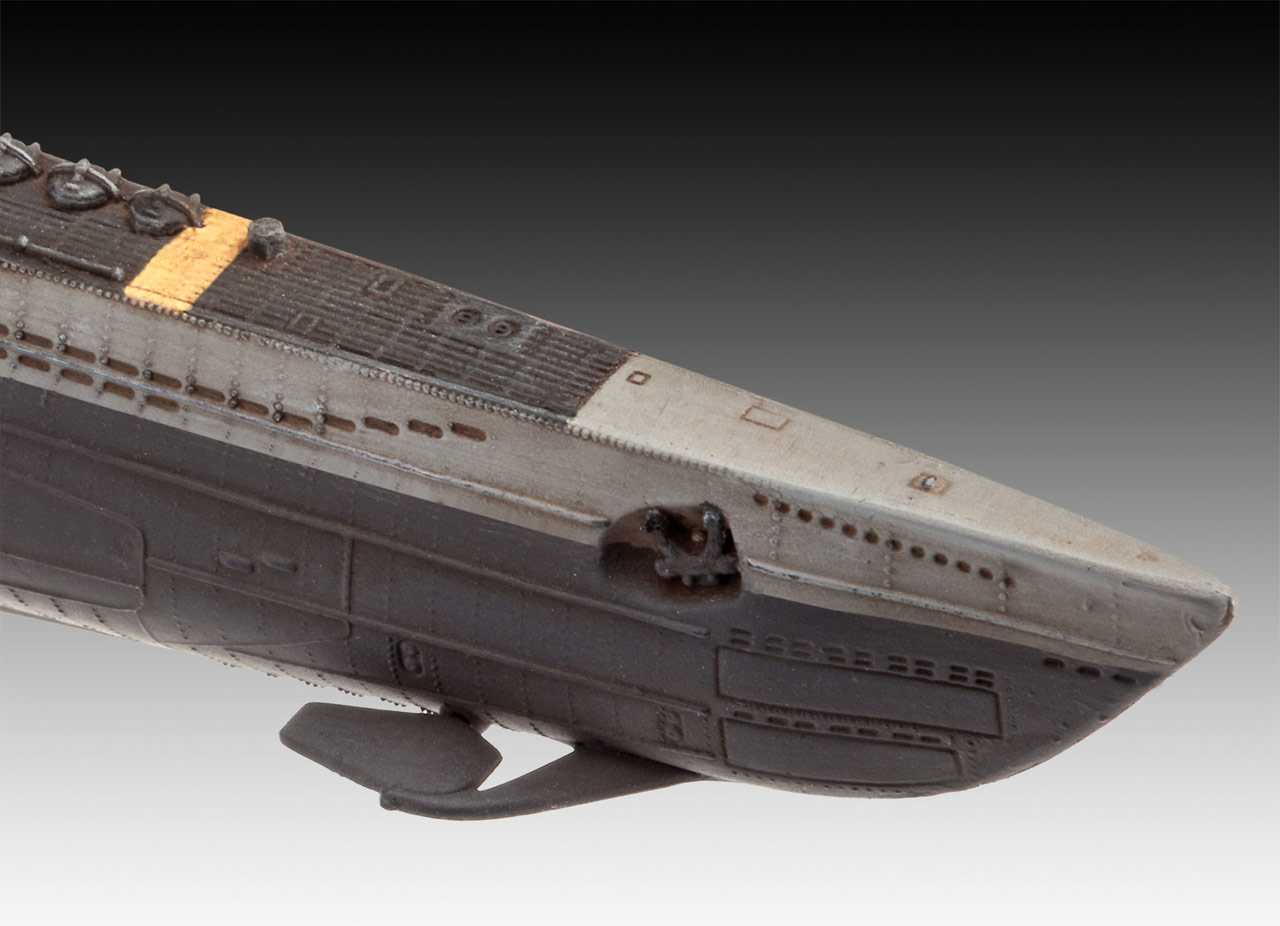 German Submarine Type VII C-41 (Revell 1:350) 
