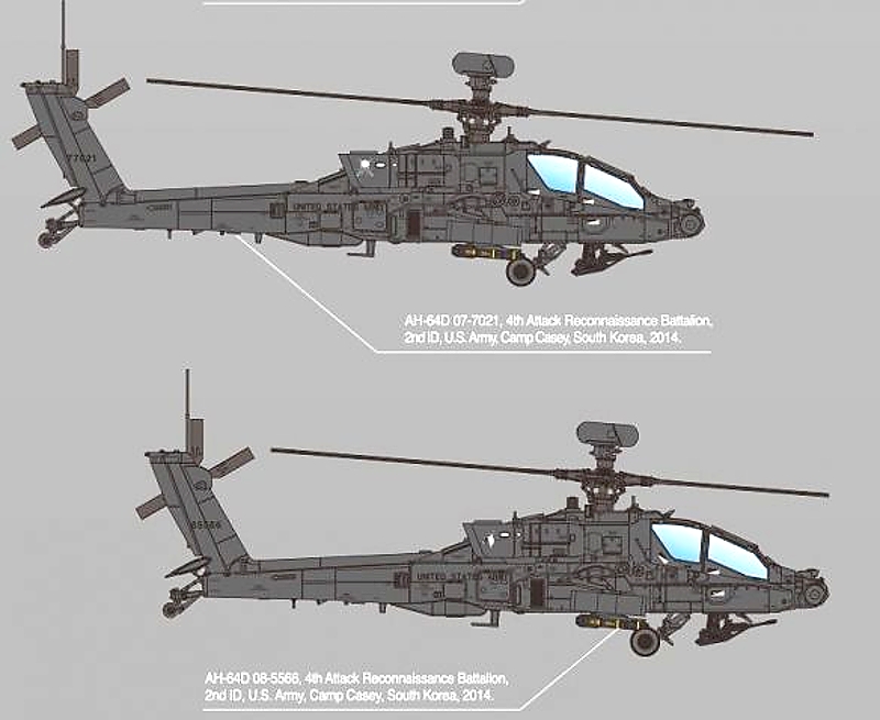AH-64D Block II Late Version (Academy 1:72) 
