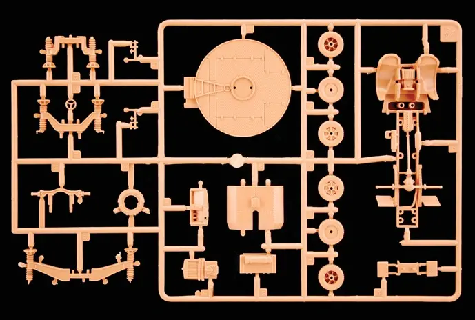 Autocannon Ro3 with 90/53 AA gun (1:72)