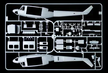 Vrtulník Bell AB 212 /UH 1N (Italeri 1:48)