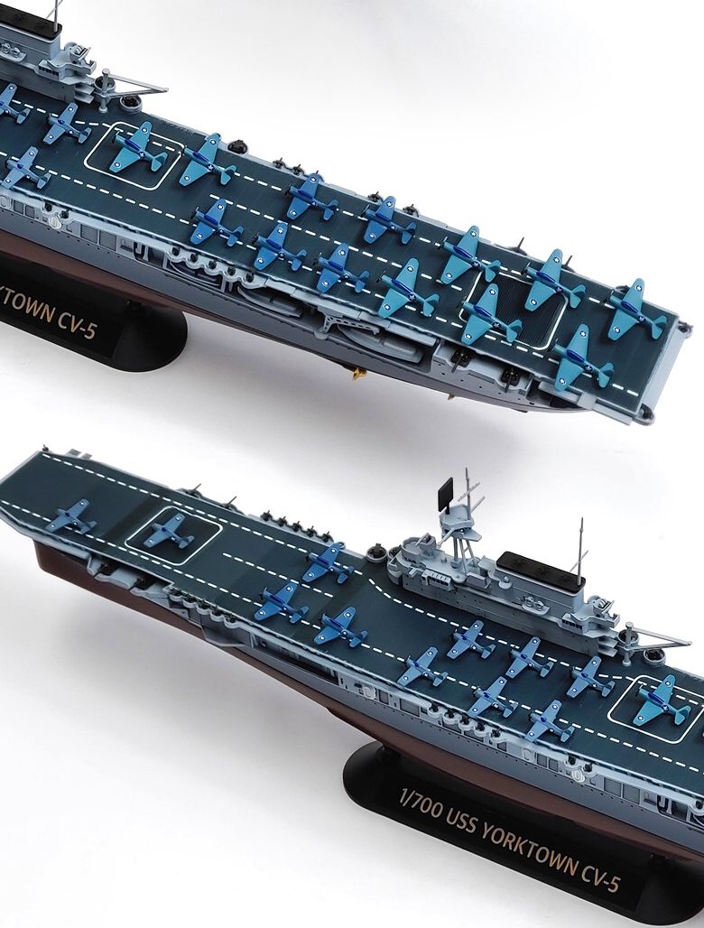 USS Yorktown CV-5"Battle of Midway" (Academy 1:700)