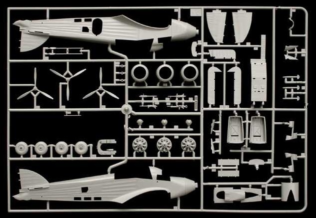 SM-79 Sparviero Bomber edition (Italeri 1:72)