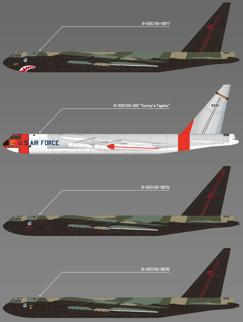 B-52D Stratofortress (Academy 1:144)