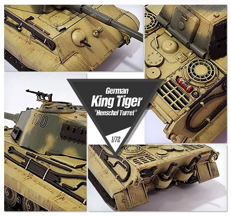 King Tiger "Henschel Turret" (Academy 1:72)