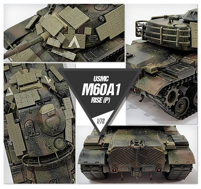 USMC M60A1 RISE (P) (Academy 1:72)