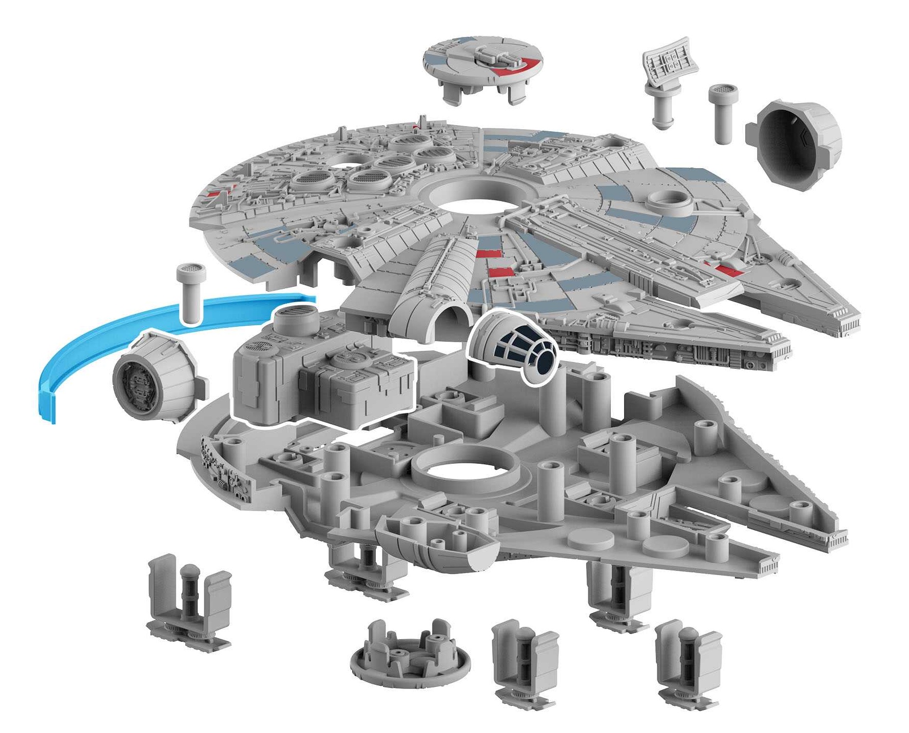 Build & Play SW - Millennium Falcon (1:164)