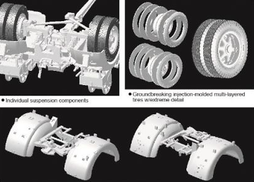 PaK 43/3 L/71 MIT BEHELFSLAFETTE (1:35)