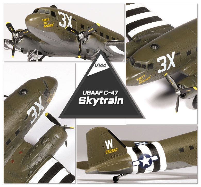 USAAF C-47 Skytrain (1:144)