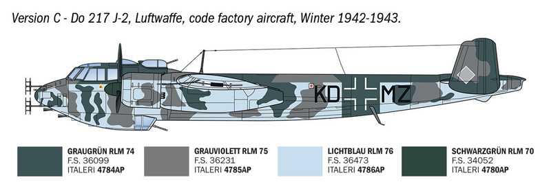 Dornier Do 217 J1/J2 Nachtjäger (1:72)