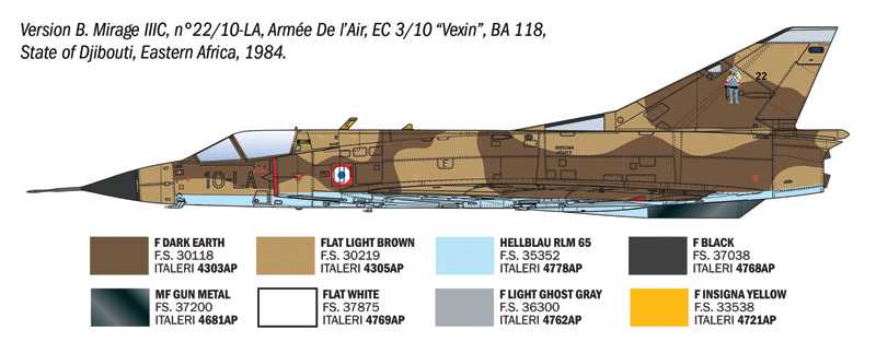 Mirage IIIC (Italeri 1:32)