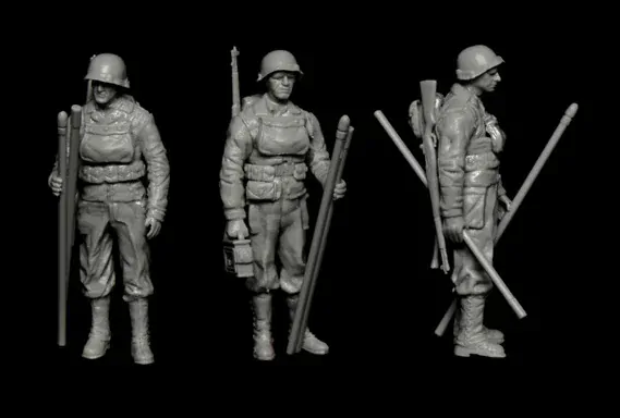 LCVP with US INFANTRY (Italeri 1:35)