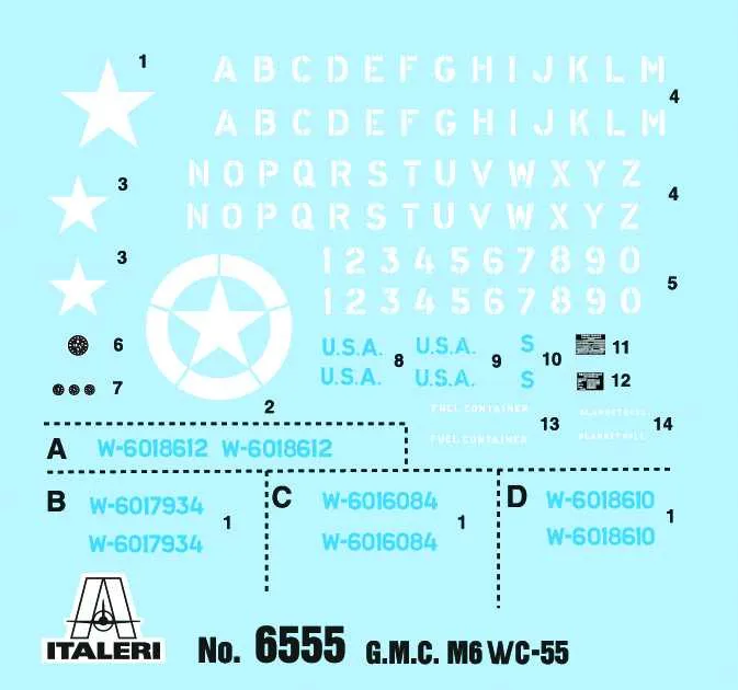 Dodge M6 GUN MOTOR CARRIAGE WC-55 (Italeri 1:35)