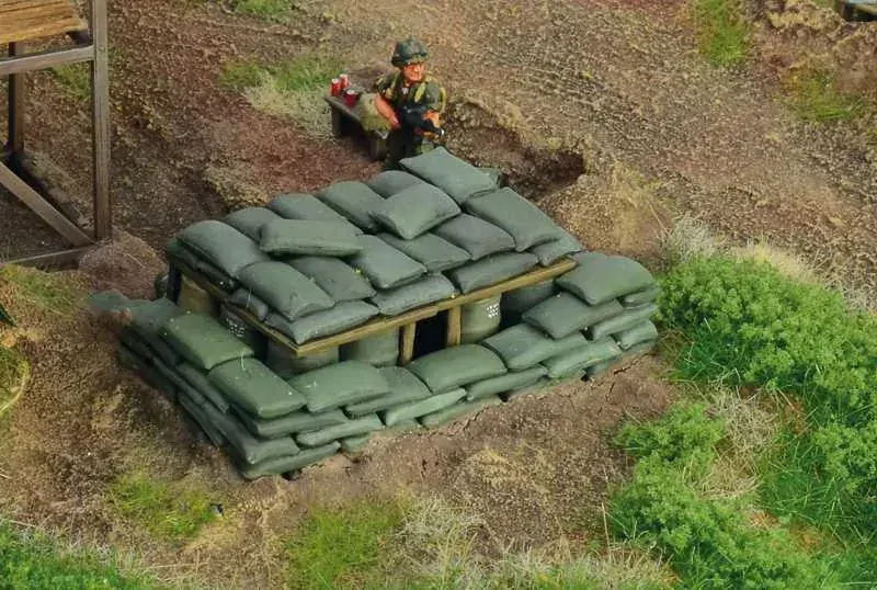 Diorama - Operation Silver Bayonet - Vietnam War 1965 (Italeri 1:72) 