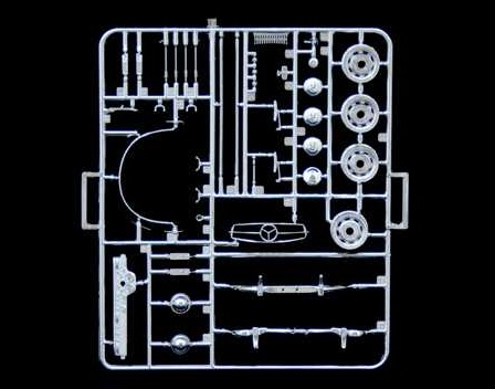 Mercedes Benz 300 SL Gullwing (Italeri 1:24) 