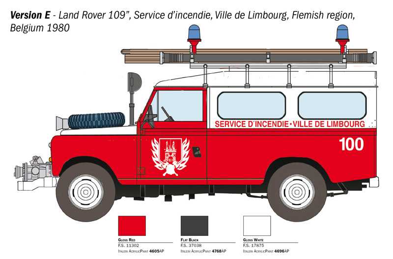 Land Rover Fire Truck (Italeri 1:24)