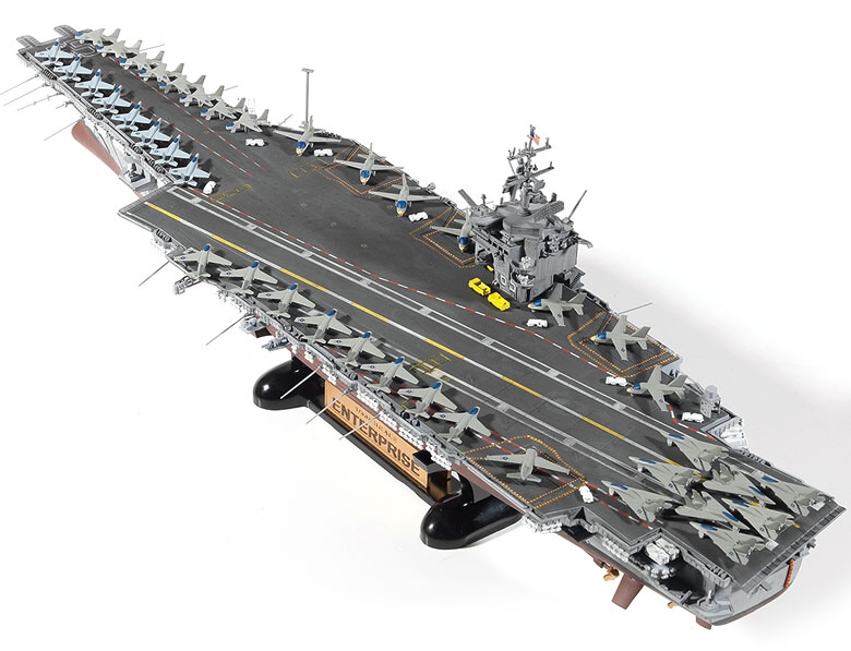 Letadlová loď USS Enterprise CVN-65 (Academy 1:600)