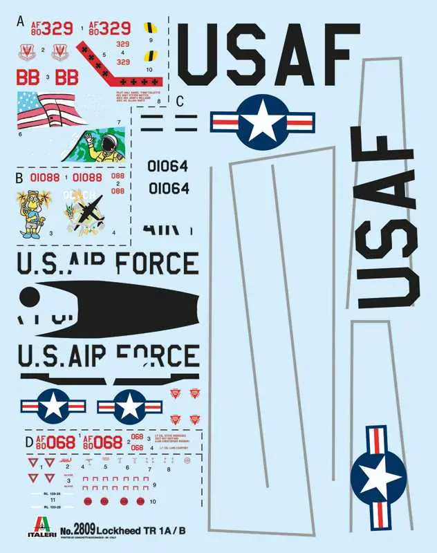 Lockheed TR-1A-B (Italeri 1:48) 