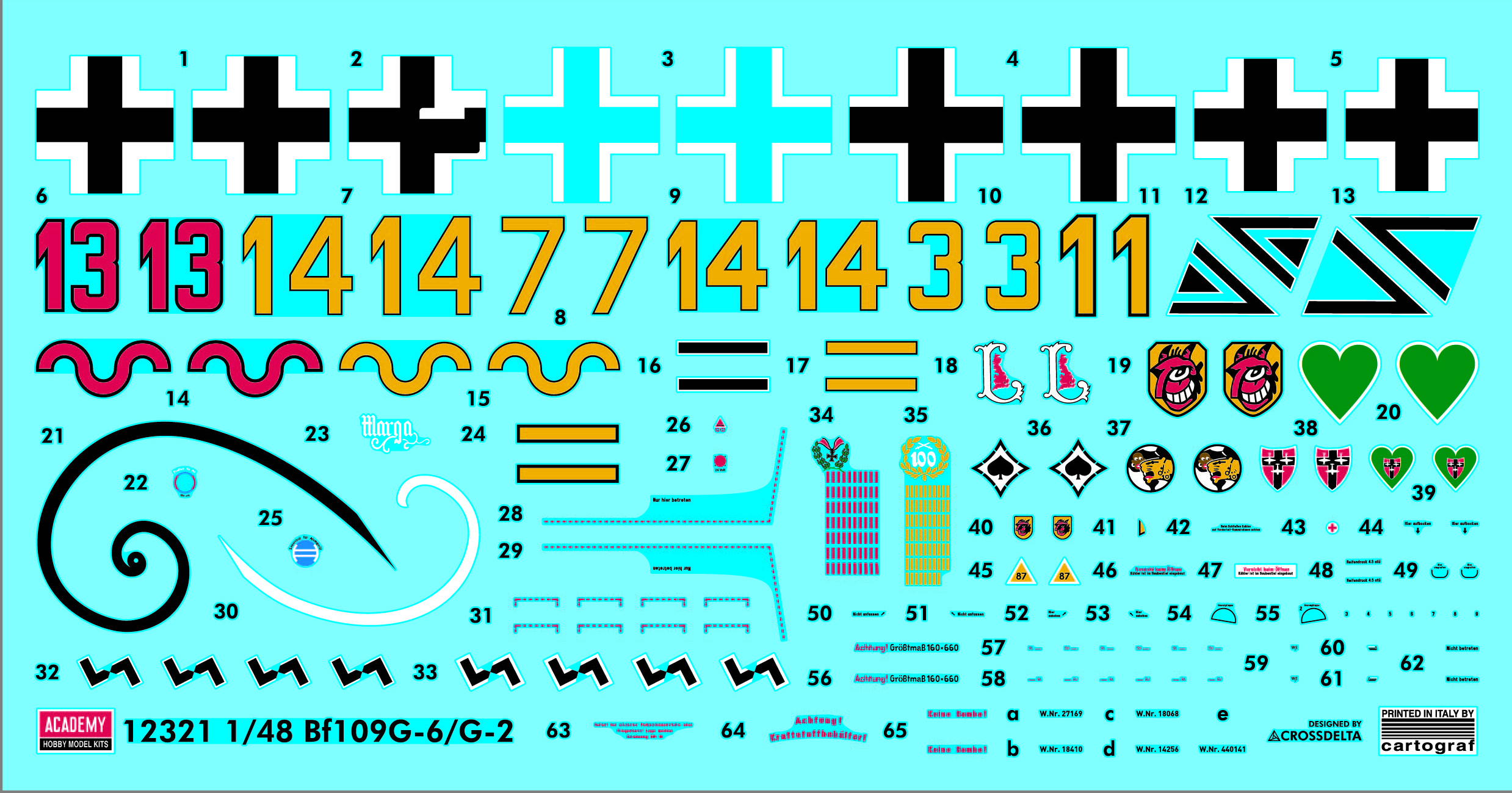 Messerschmitt Bf109G-6/G-2 "JG 27" (1:48)