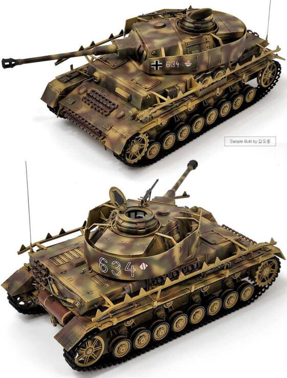 Panzer IV Ausf.H Ver.Late (Academy 1:35)