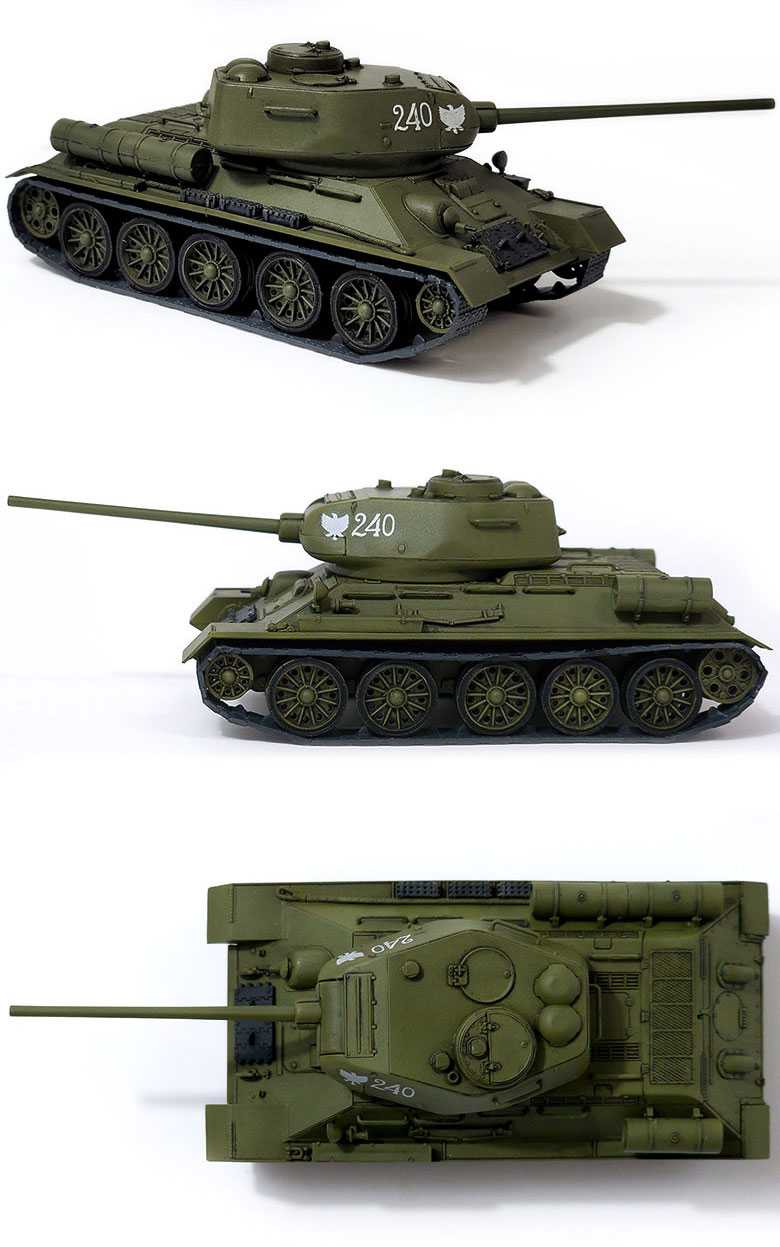 T-34/85 Soviet Medium Tank (Academy 1:72)