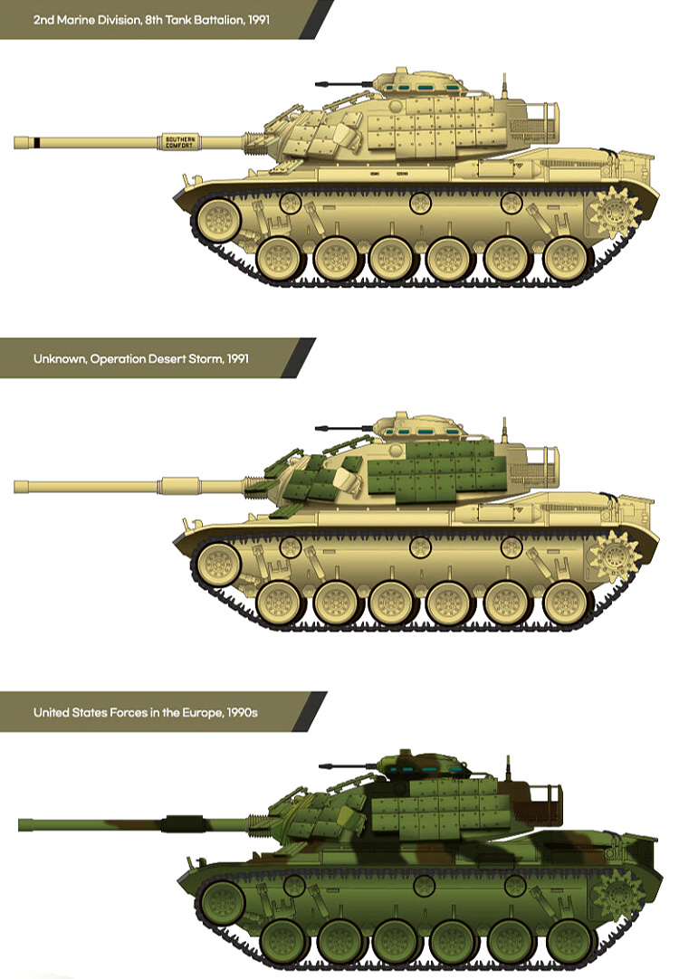 USMC M60A1 RISE (P) (Academy 1:72)