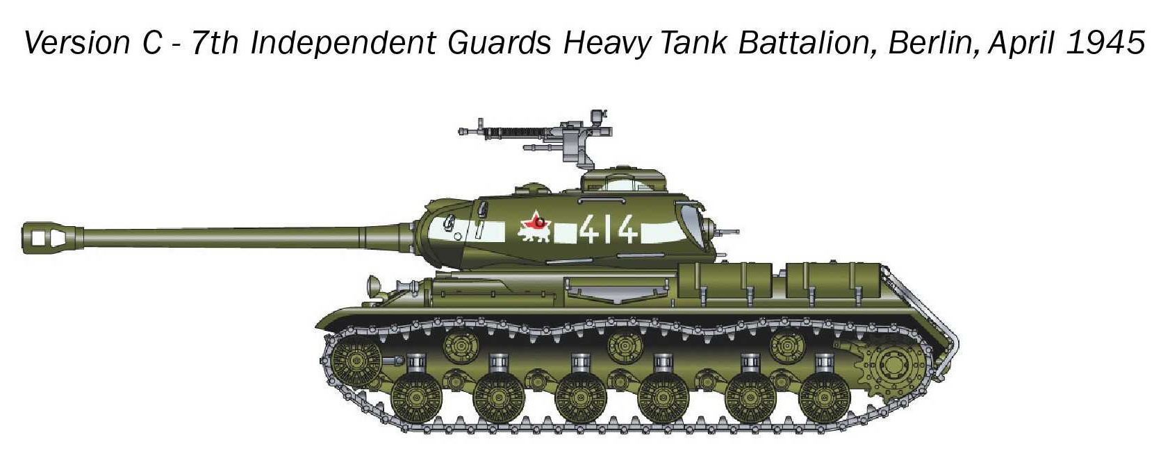 Tank JS-2 (Italeri 1:56)