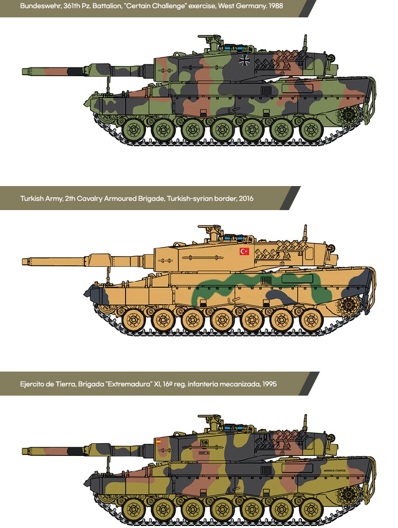 German Army Leopard 2A4 (Academy 1:72)