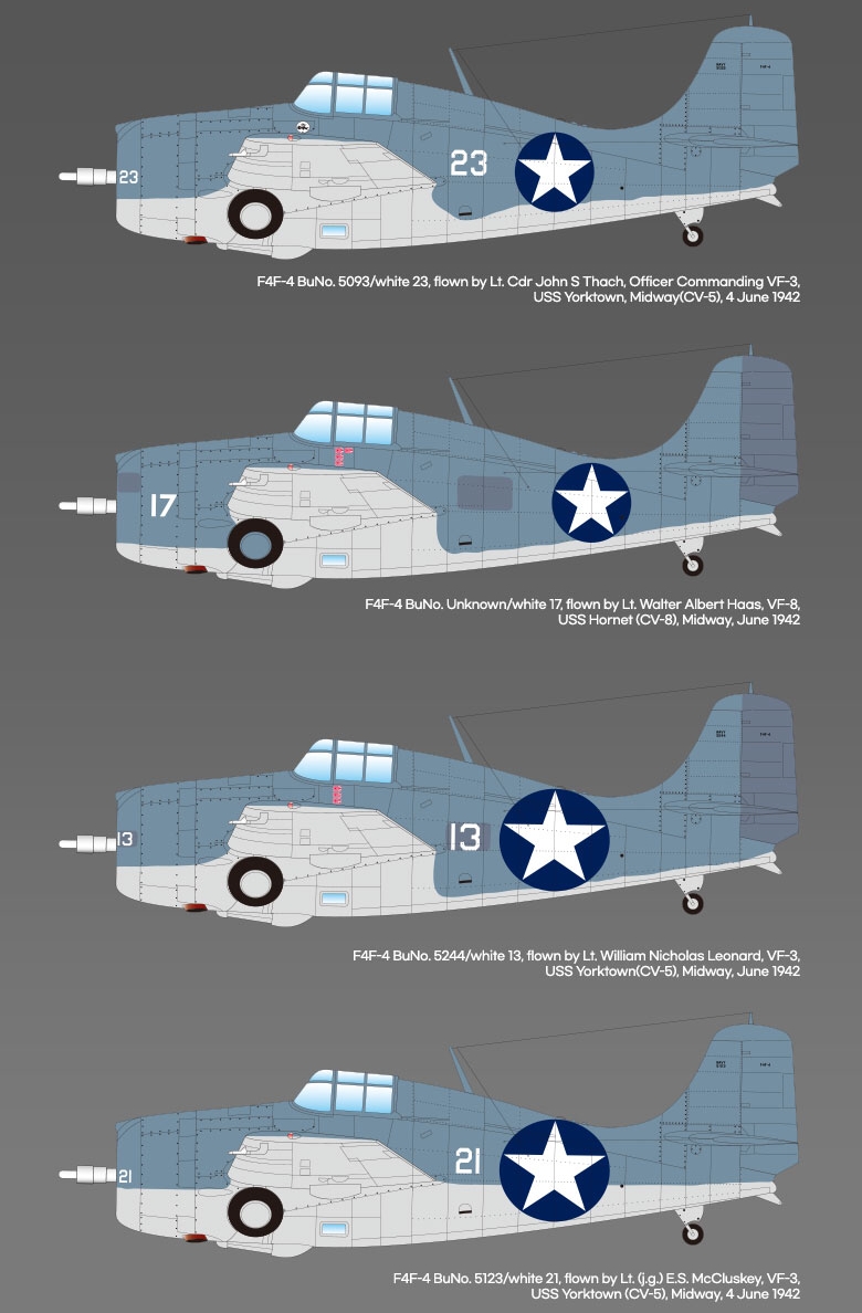 Grumman F4F-4 Wildcat "Battle of Midway" (1:48)