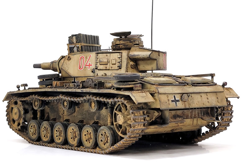 German Panzer III Ausf.N "Afrika Korps"