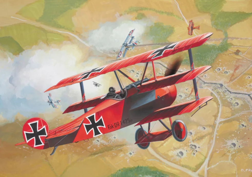 04116 - Fokker Dr. I Triplane (Revell 1:72) 