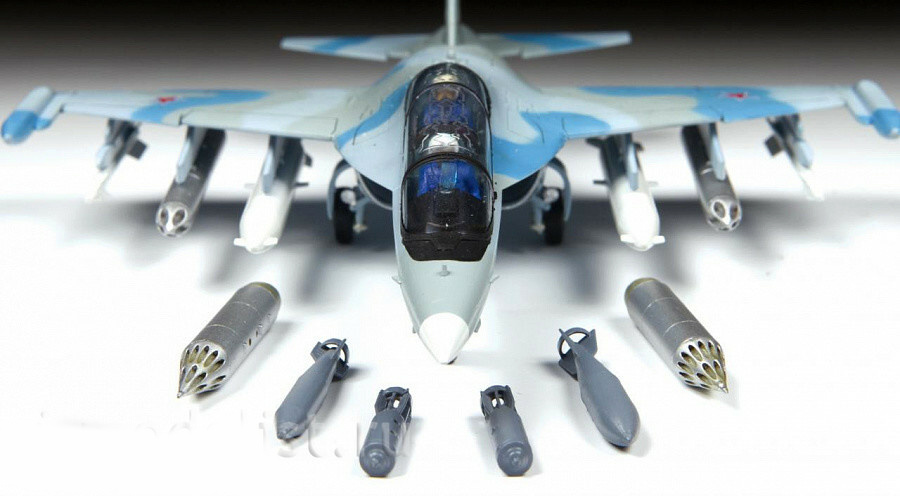 Letadlo YAK-130 (Zvezda 1:72) 